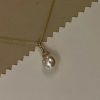 Nature's Beauty in a Pendant: 925 Sterling Silver Necklace with 8-8.5mm Sea Water White Pearls - Perfect Birthday Gift for Women