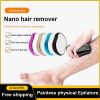 Painless Physical Hair Removal laser Epilators stone Crystal Hair Eraser Safe Reusable Body Beauty Depilation Tool